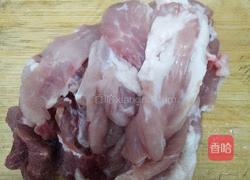 四季豆炒肉的做法图解2