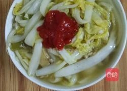 素炒娃娃菜的做法图解4