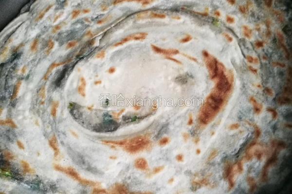 黑芝麻糊葱油饼