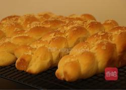 杏仁奶酥辫子包的做法图解29