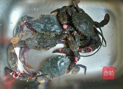 清蒸（赤甲红）螃蟹的做法图解1