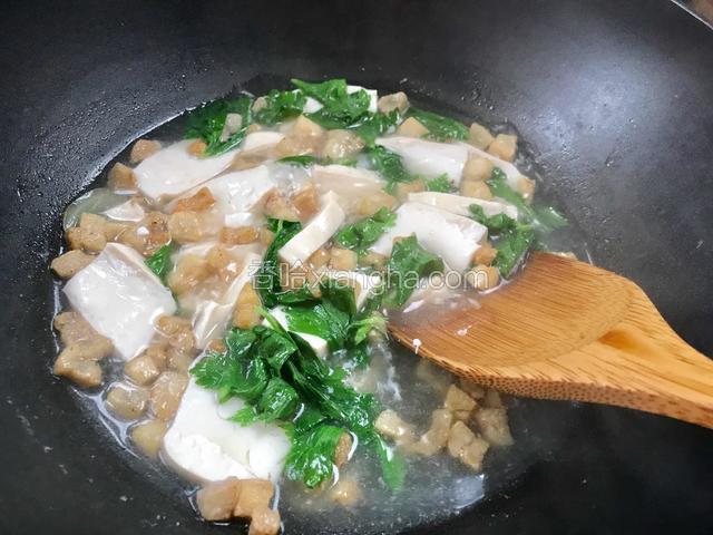 拌匀，大火煮沸即可