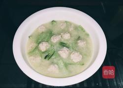 丝瓜丸子汤的做法图解11