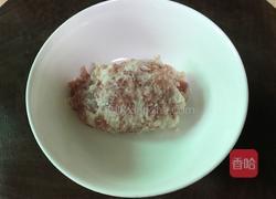 豌豆尖肉丸汤的做法图解1