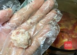 豌豆尖肉丸汤的做法图解7