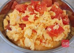 鸡蛋炒番茄的做法图解5
