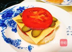 煎蛋汉堡的做法图解6