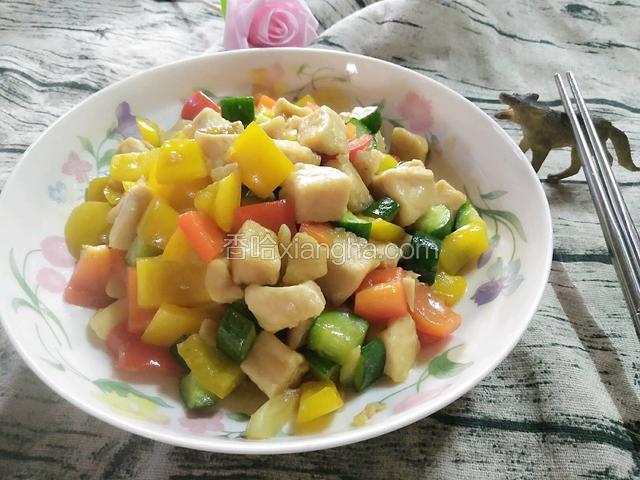彩椒鸡丁