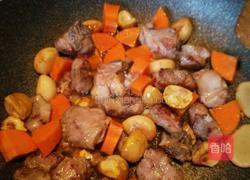 栗子烧排骨的做法图解5