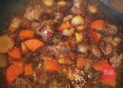 栗子烧排骨的做法图解6