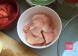 柿子椒土豆炒肉片的做法图解3