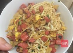 爱心炒面的做法图解8