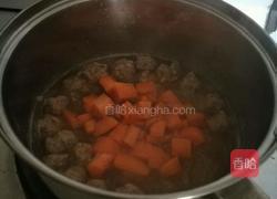 珍珠丸子粉条一锅烩的做法图解4