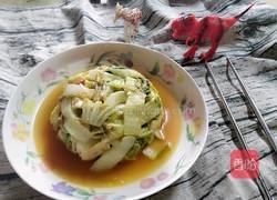 醋溜长白菜的做法图解10