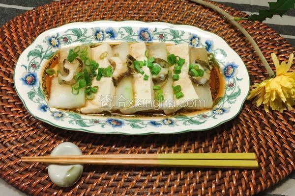 冬瓜海螺蒸豆腐