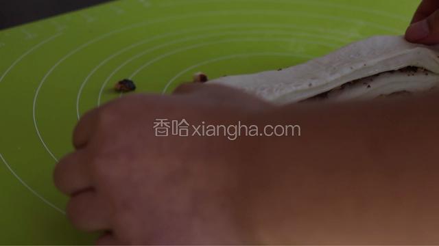 最后一个反过来叠上去