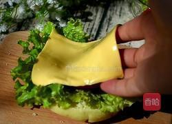 鸡腿汉堡的做法图解21