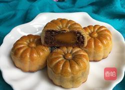 豆沙蛋黄月饼的做法图解14