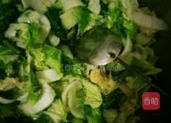 白菜粉条炖五花肉的做法图解3