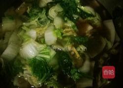 白菜粉条炖五花肉的做法图解4