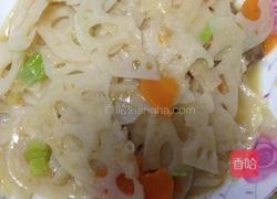 清炒藕片的做法图解5