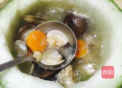 海鲜冬瓜盅火锅的做法图解17