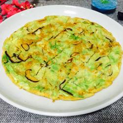 香菇圆白菜鸡蛋饼的做法[图]