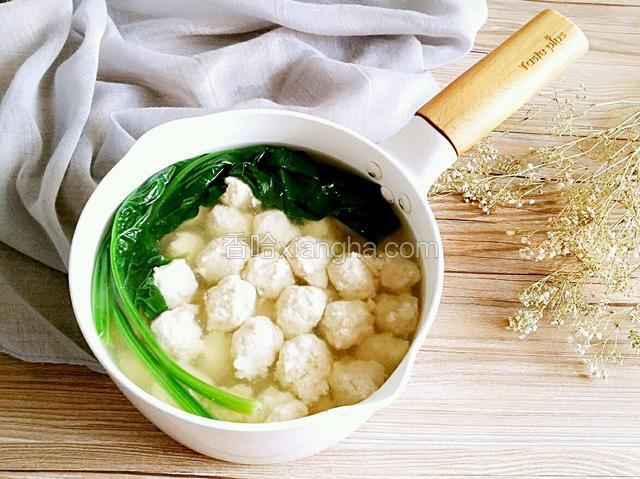 Q弹的清氽丸子就做好了！