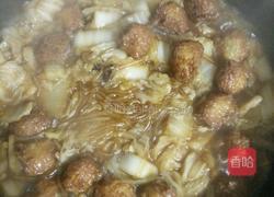 白菜炖粉条的做法图解10