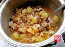 番茄土豆炖牛腩的做法图解6