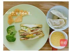 鸡蛋三明治的做法图解9