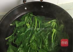枸杞菠菜的做法图解1