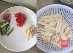 素炒莲藕的做法图解1