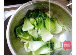 口蘑菜心的做法图解3