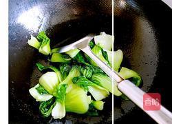 口蘑菜心的做法图解5