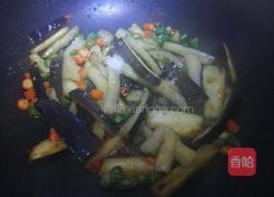 炝炒茄子的做法图解6