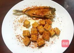 电饼铛煎鱼煎豆腐的做法图解5