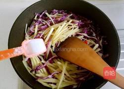 炝炒青椒土豆丝的做法图解8