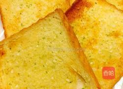 蒜香吐司片的做法图解4