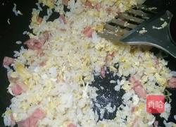 培根蛋炒饭的做法图解5