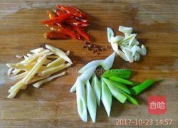 荷兰豆炒猪肝的做法图解4