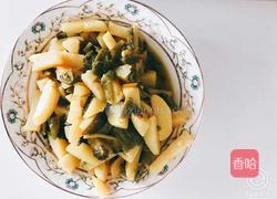 咸葱叶炖土豆的做法图解12