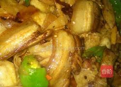 锅盔炒大肉的做法图解4