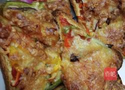 芝士培根小披萨的做法图解6