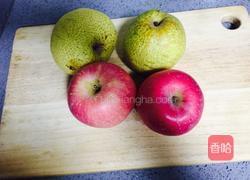 苹果雪梨汁的做法图解1