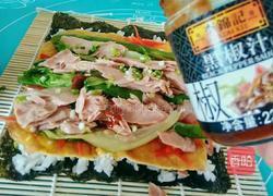 金枪鱼饭卷的做法图解20