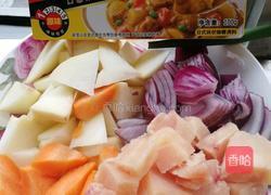 鸡肉土豆咖喱饭的做法图解1