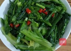 素炒莴笋尖的做法图解3