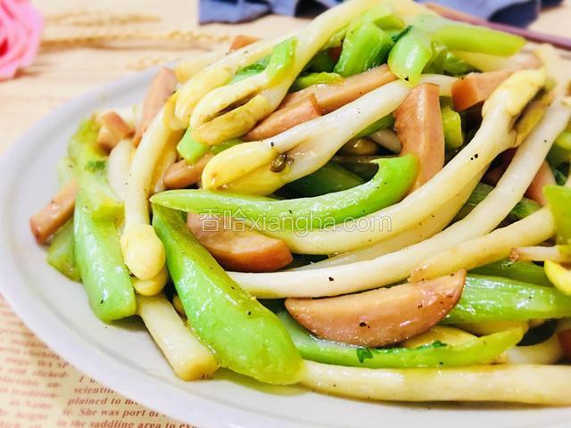 色香味俱全，非常清香爽口！