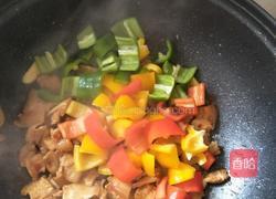 彩椒炒五花肉的做法图解8